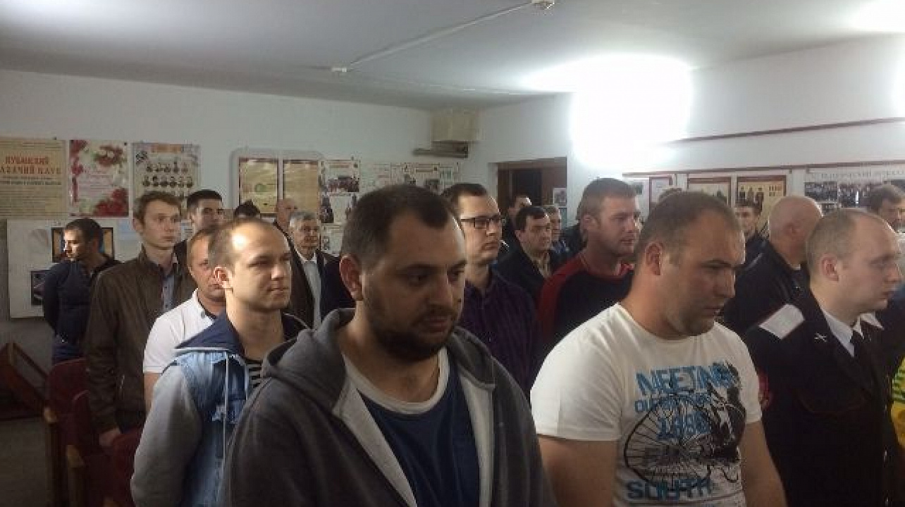 Казаки Хуторского казачьего общества «Гвардейское» выбрали атамана