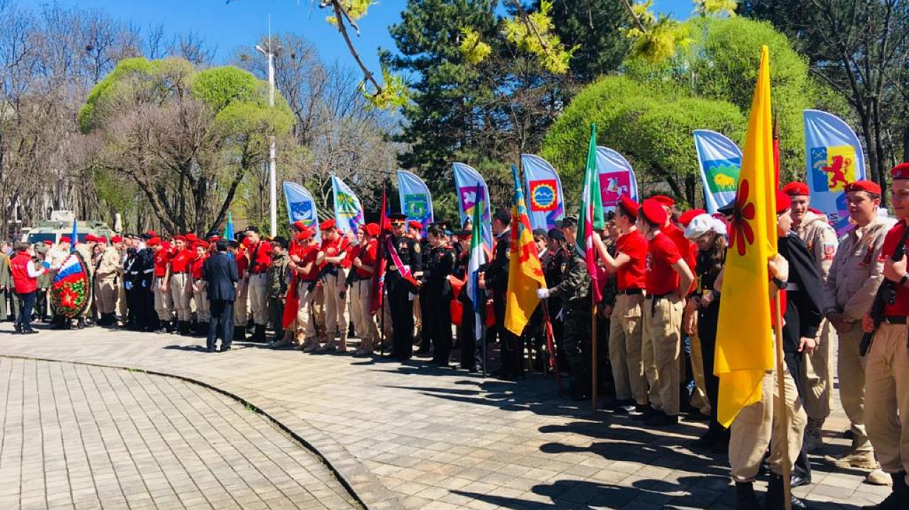 В Парке им. 30-летия Победы  стартовала краевая акция «Вахта Памяти»