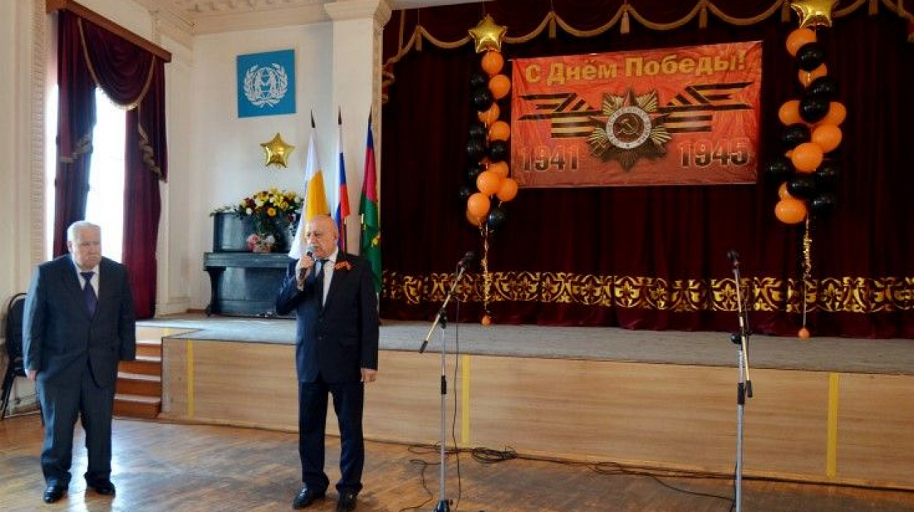 чествование ветеранов Великой Отечественной войны