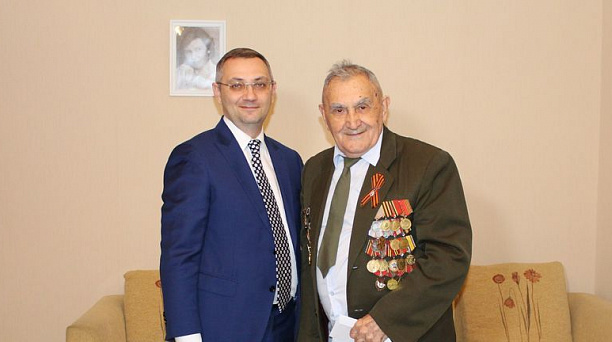 Участник Великой Отечественной войны Михаил Петрович Григоров отметил 97-й день рождения