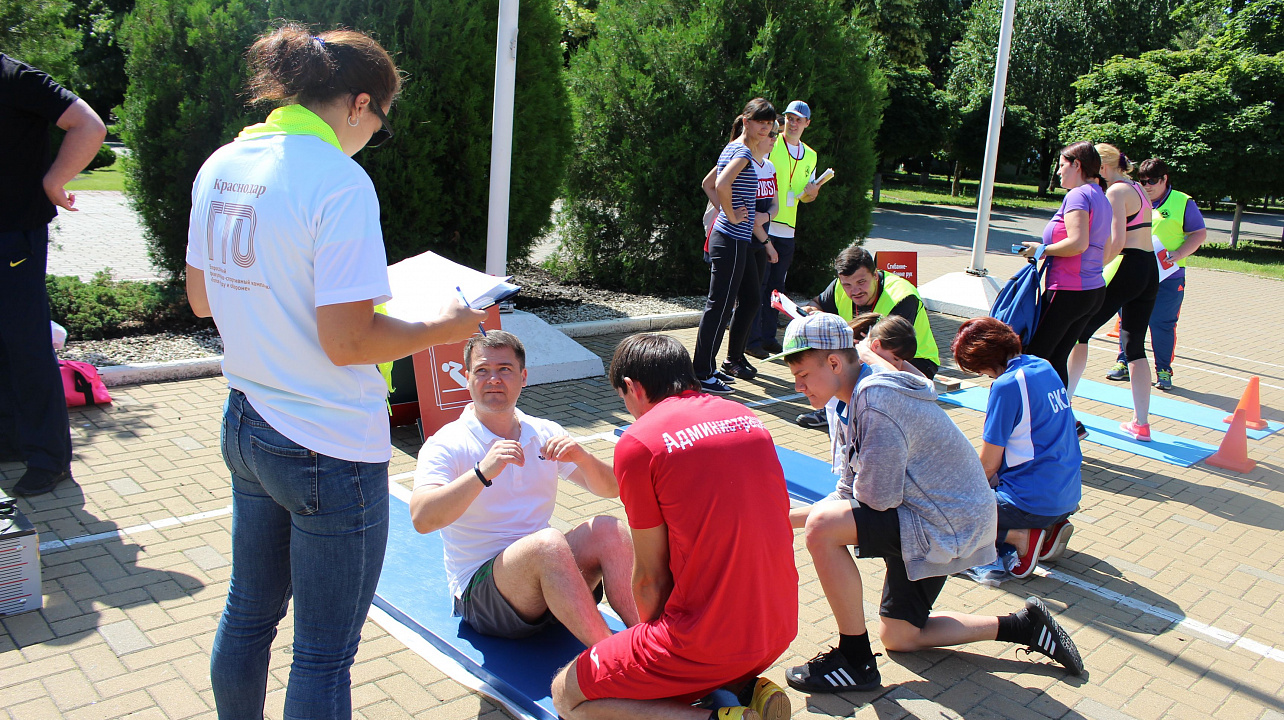 ООО «Газпром добыча Краснодар» передали «Эстафету ГТО» депутатам