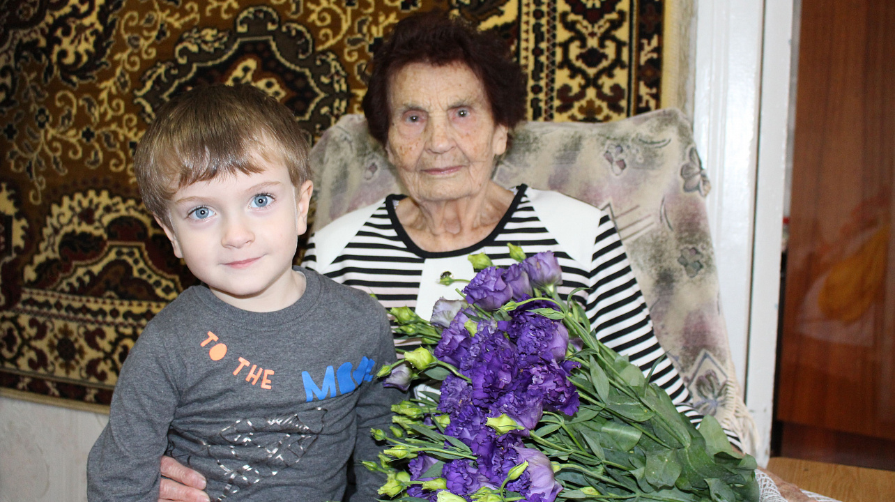 Жительнице Центрального округа Савченко Прасковье Алексеевне исполнилось 100 лет