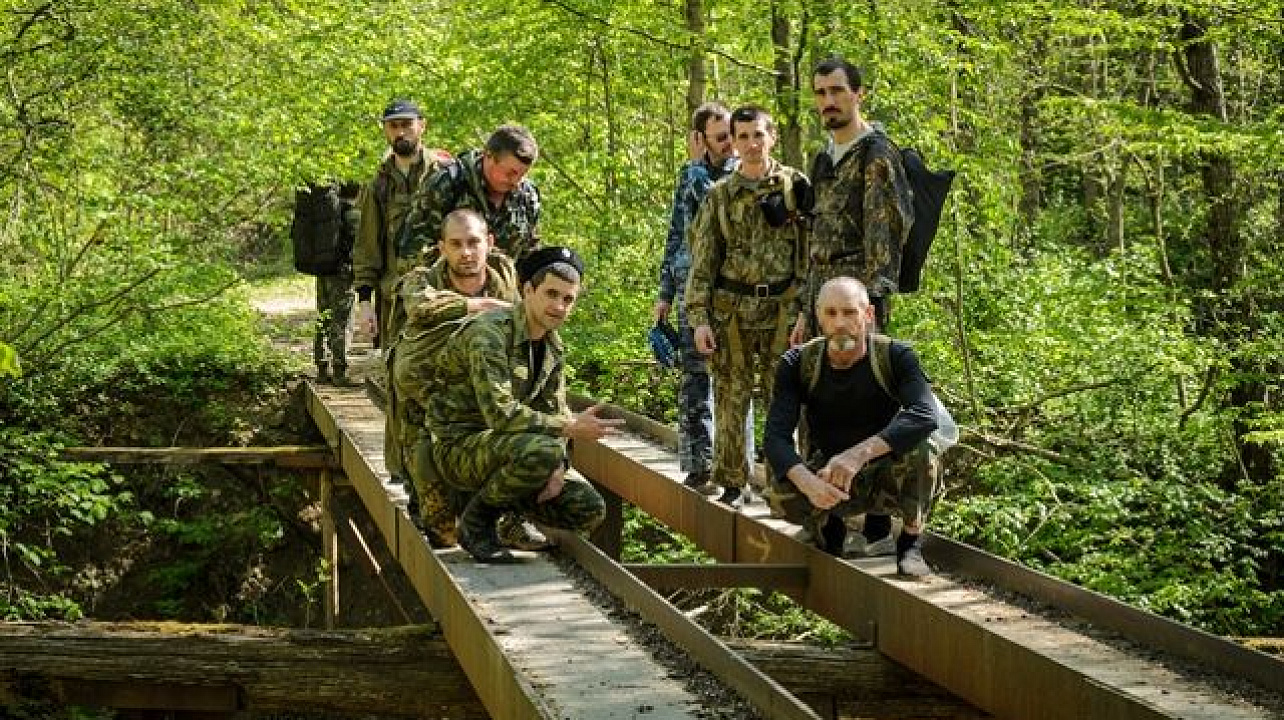 Казаки организовали и провели поход, посвящённый 72-годовщине Победы в Великой Отечественной войне