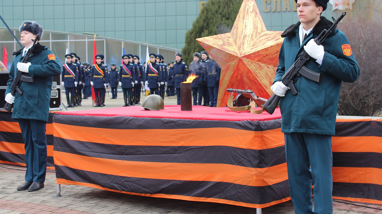 Общественность Центрального округа приняла участие в торжественном открытии месячника оборонно-массовой и военно-патриотической работы