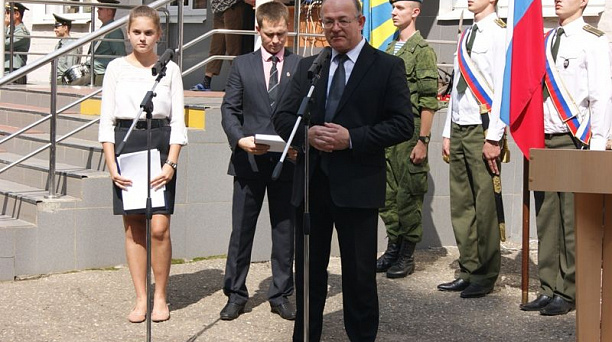 Открытие памятника Герою Советского Союза