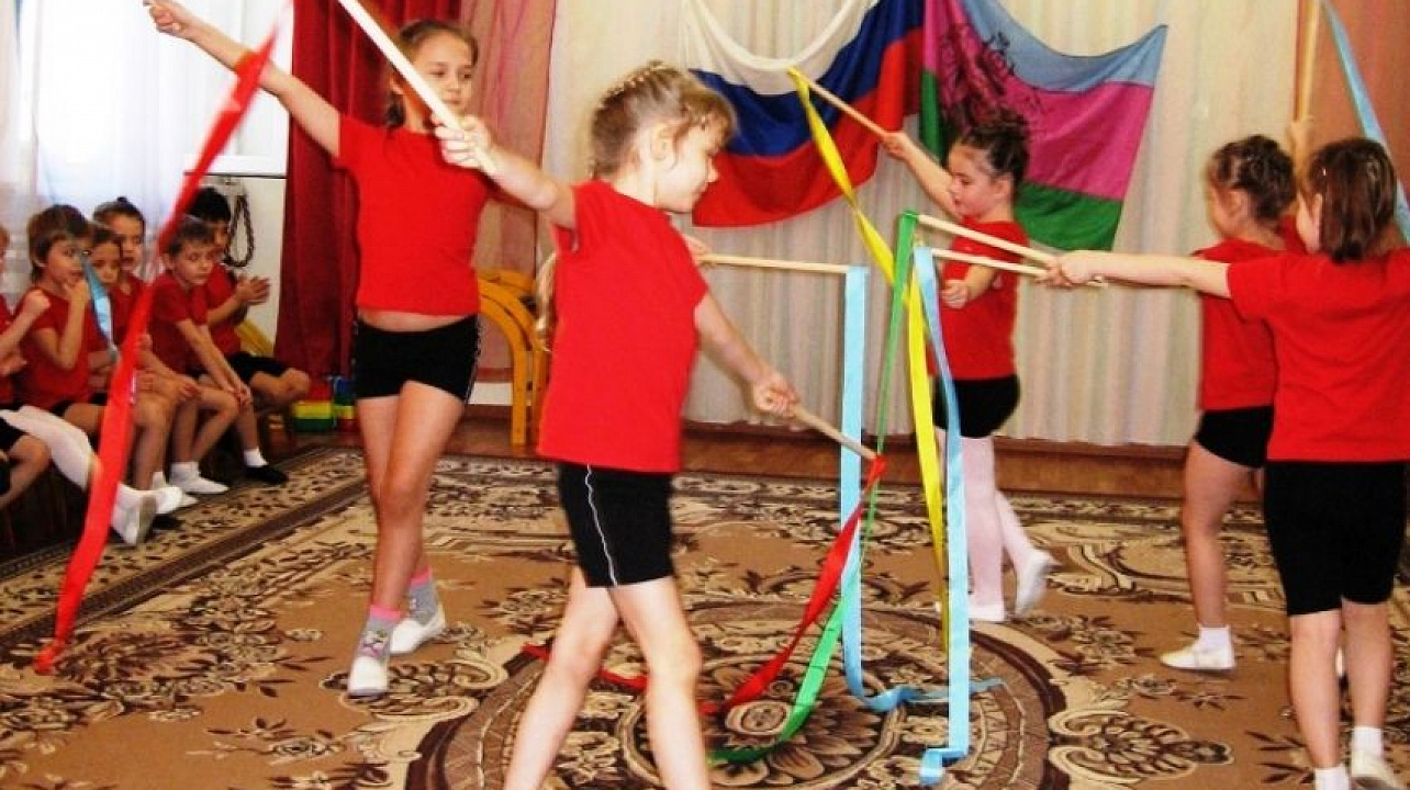 В детском саду  Западного округа состоялся спортивный праздник