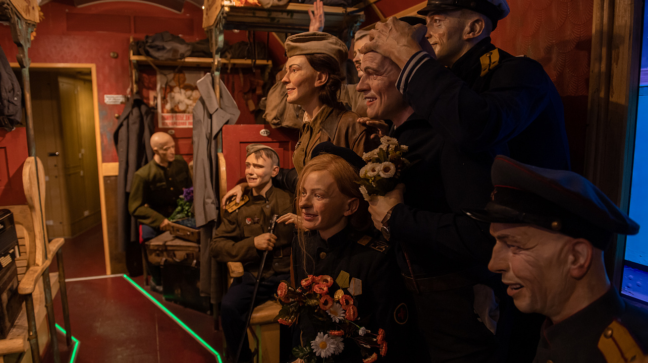 Фото: организаторы акции "Поезд Победы"