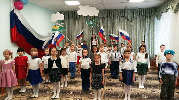 В детских садах Западного прошло торжественное открытие месячника оборонно-массовой и военно-патриотической работы