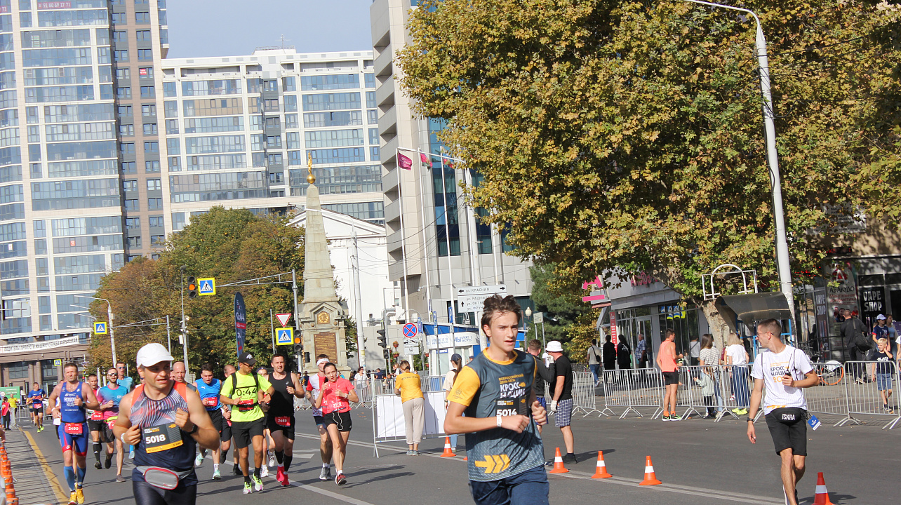 В Краснодаре в рамках  Всероссийского Дня бега прошёл «Кросс Нации»