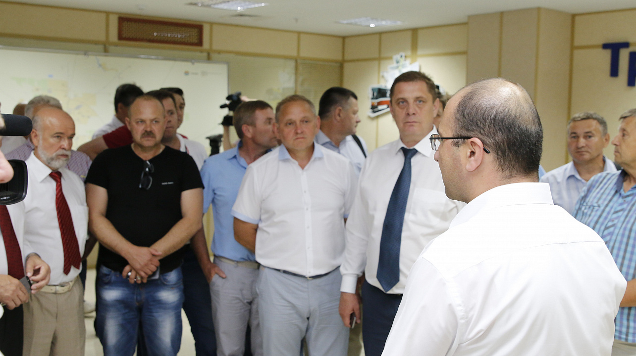 Делегация Волгоградской области познакомилась со службами мониторинга ситуации на улично-дорожной сети Краснодара