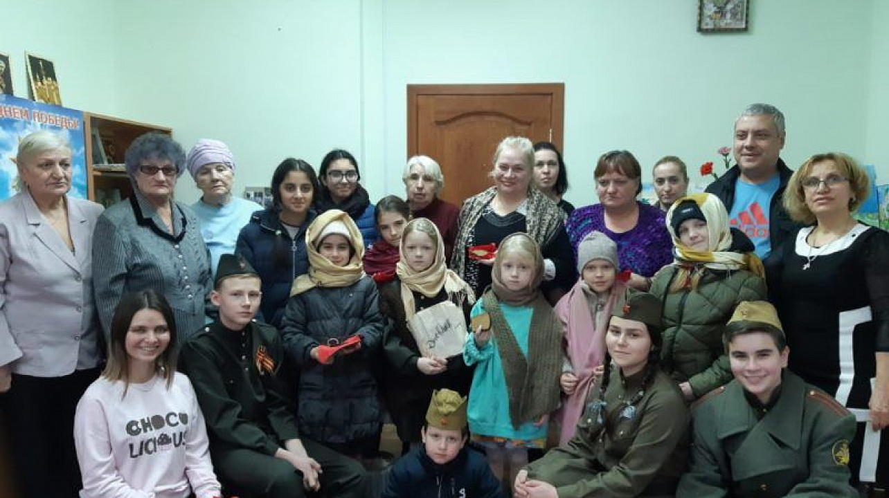 В клубе по месту жительства «Романтики» прошло мероприятие «Героический Ленинград»