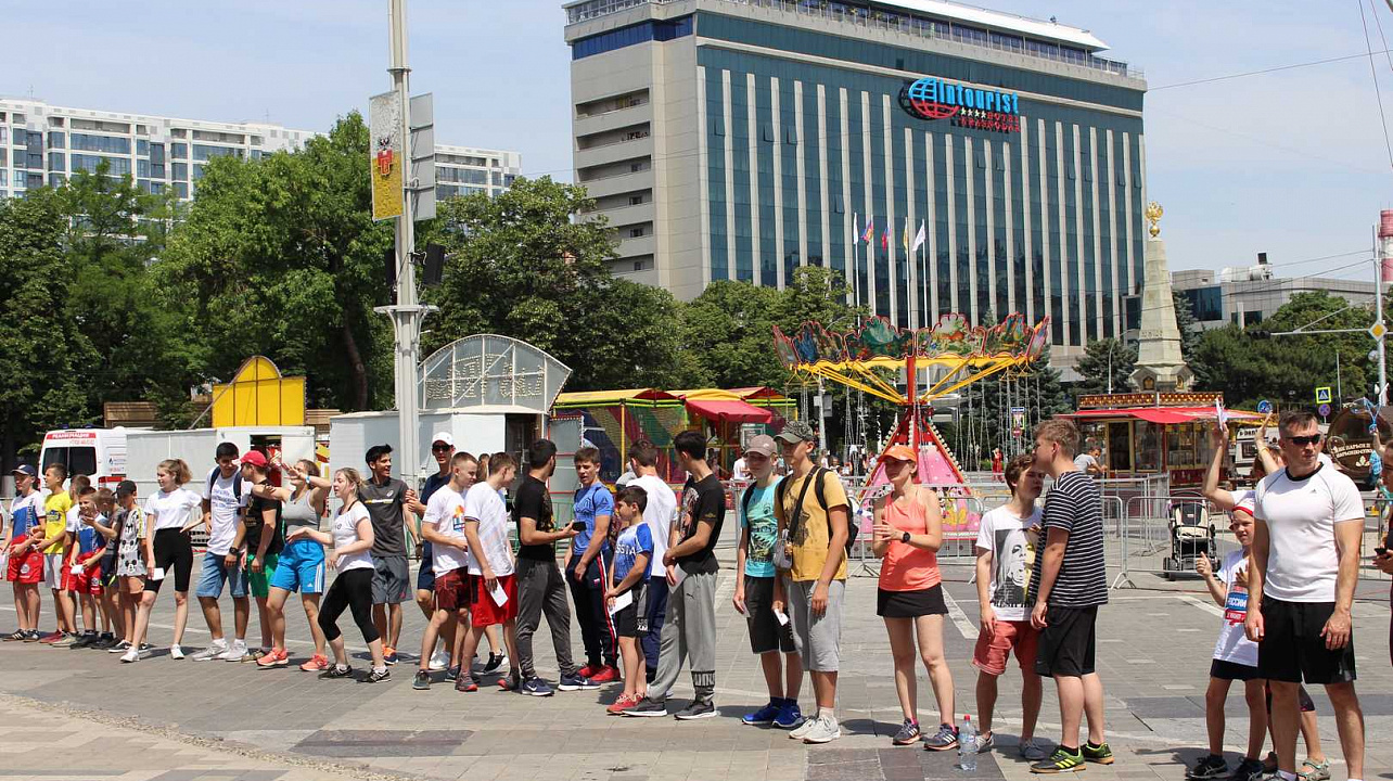 Кубанский союз молодежи подхватил «Эстафету ГТО»