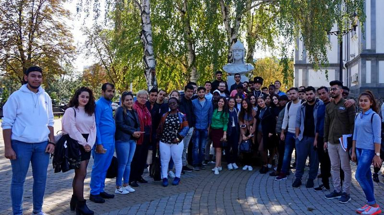 Экскурс в историю города для иностранных студентов