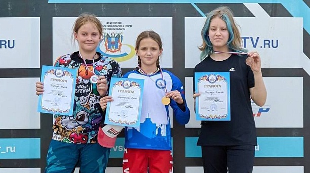 Шестой этап открытого Кубка «Гребного канала «Дон» по ВМХ-спорту принёс нам четыре медали