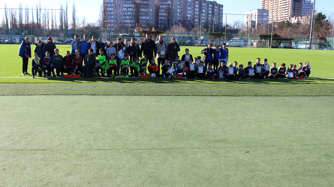 В Краснодаре определили победителей краснодарской Лиги дворового футбола