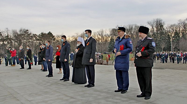 78-ю годовщину Освобождения Краснодара отметили казаки