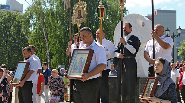 Казаки краевой столицы приняли участие в богослужениях, посвященных Дню памяти равноапостольного князя Владимира и Дню Крещения Руси
