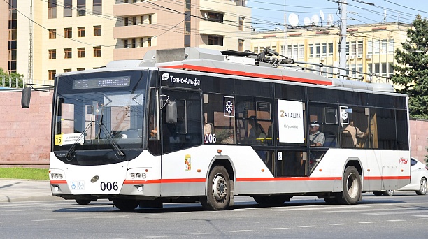 В Прикубанском округе с 27 марта продлят маршруты двух троллейбусов
