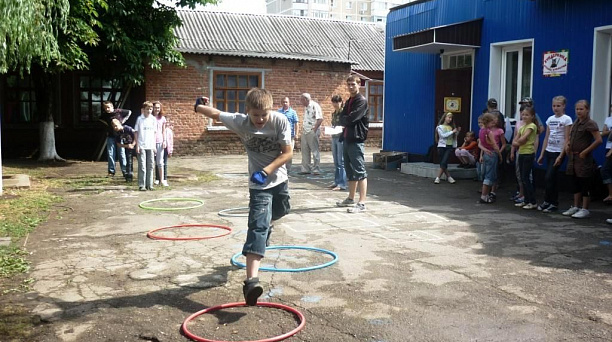 Веселые старты для веселых ребят!