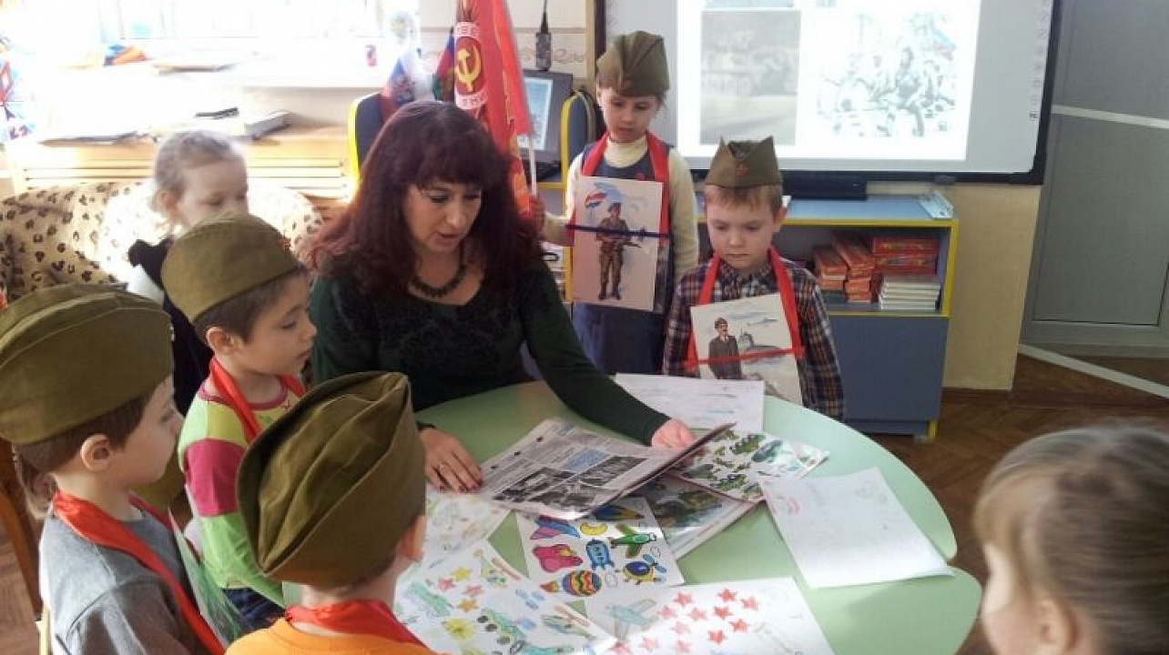 В детском саду № 99 прошли Уроки мужества