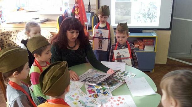 В детском саду № 99 прошли Уроки мужества