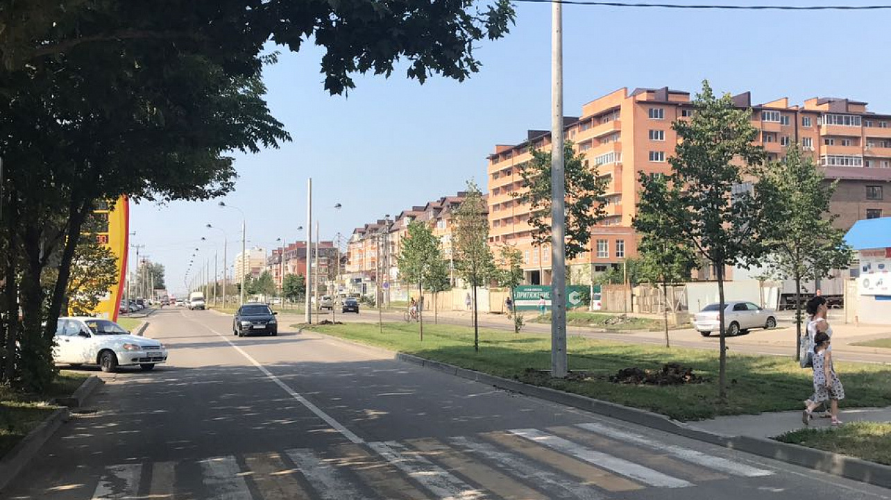 По улице Московской оборудуют освещение пешеходного перехода