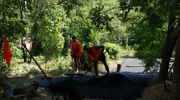 Дворы Офицерского избирательного округа благоустроены