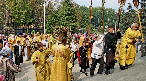 Казаки краевой столицы почтили память небесного покровителя 