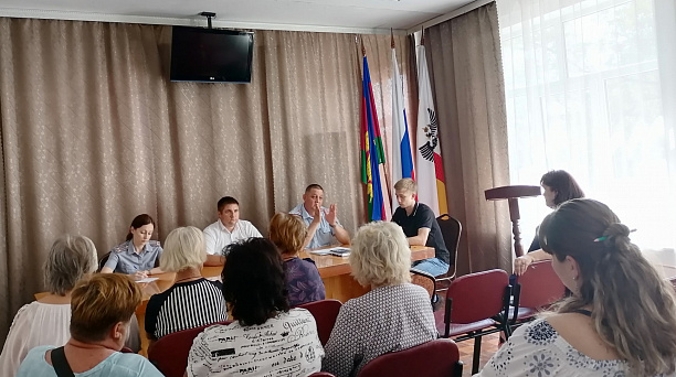 Заседание территориальной комиссии по профилактике  правонарушений при администрации Старокорсунского сельского округа муниципального образования город Краснодар