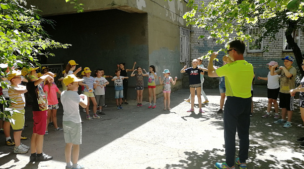 На территории Западного округа прошел урок здоровья