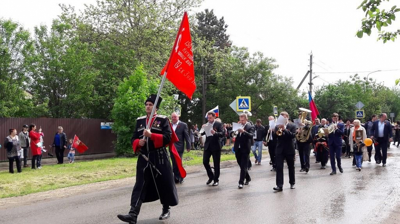 В Елизаветинской прошли мероприятия ко Дню Победы