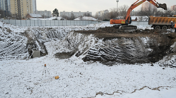В Краснодаре на ул. Колхозной началось строительство школы и детского сада