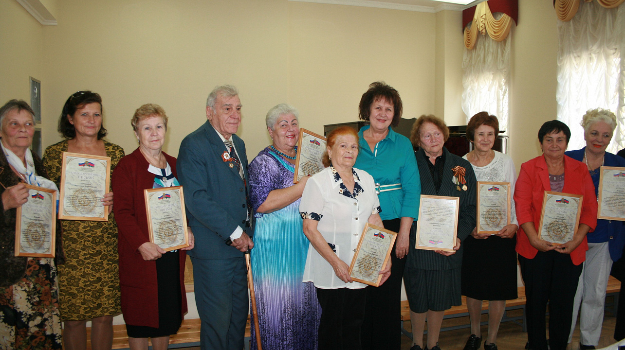 В Прикубанском округе чествовали пожилых