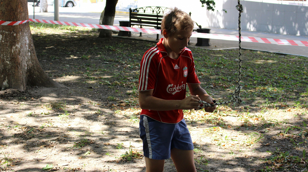 Краснодарцы приняли участие в пробном тестировании ГТО по туризму