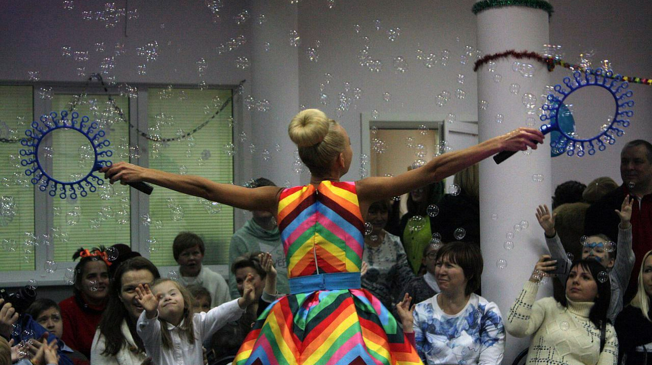 В Юбилейном микрорайоне прошёл новогодний утренник