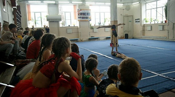 Казачата познакомились с профессиональным спортом