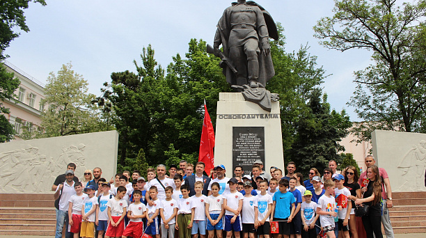 Всекубанская эстафета прошла в Краснодаре