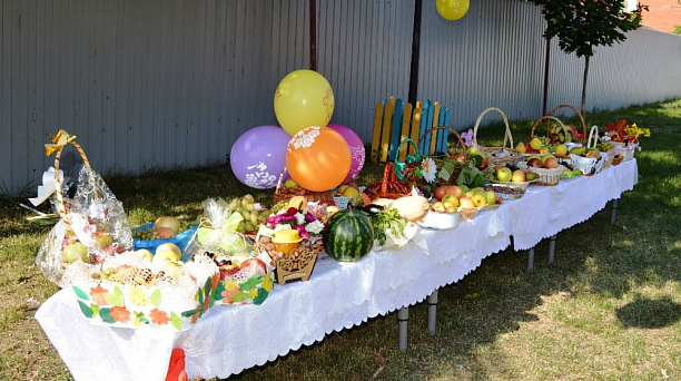 В детском саду № 11 Западного округа отметили Яблочный спас