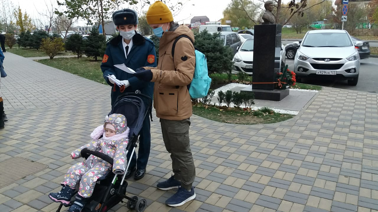 В Прикубанском округе прошли мероприятия ко Дню Героев Отечества