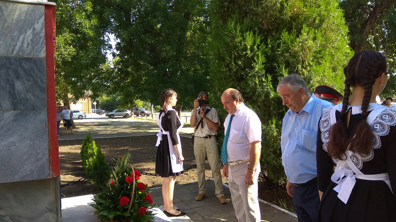 В Карасунском внутригородском округе 9 августа состоялся митинг, посвящённый Дню памяти героев-защитников Пашковской переправы