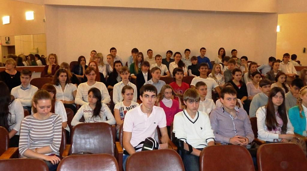 Прикубанские ветераны из «Боевого братства» провели урок мужества со старшеклассниками МОУ СОШ №95