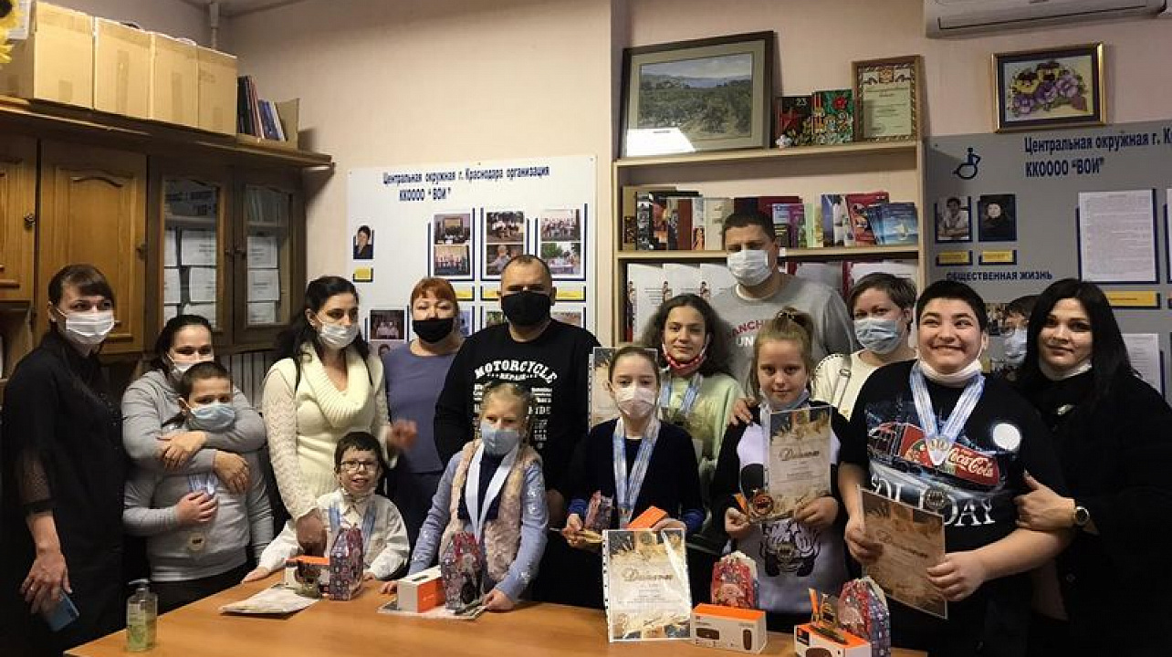 Дети общественной организации «ВОИ» Центрального округа стали призерами международного фестиваля