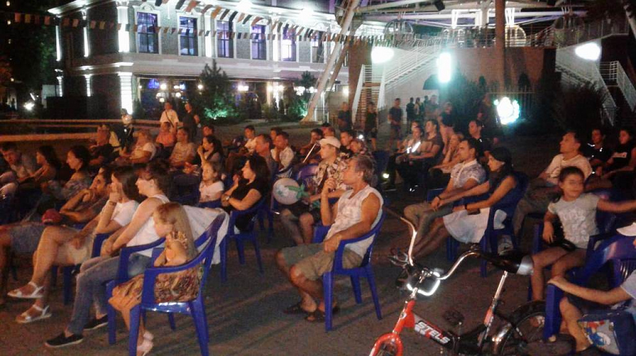 В Городском саду прошла "Ночь кино"