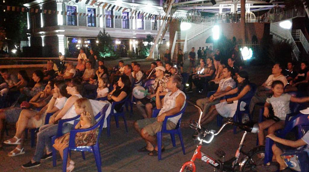 В Городском саду прошла "Ночь кино"