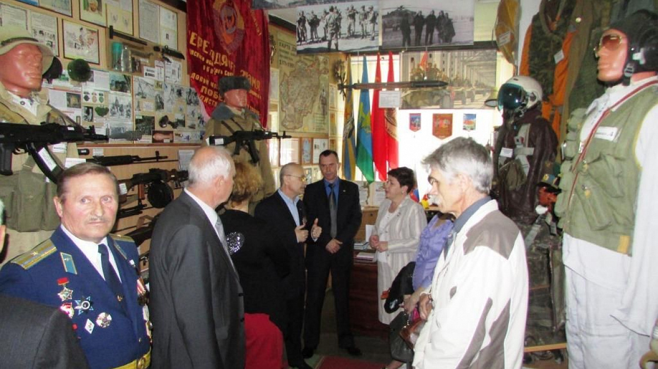 Прикубанские воины-интернационалисты поделились опытом работы