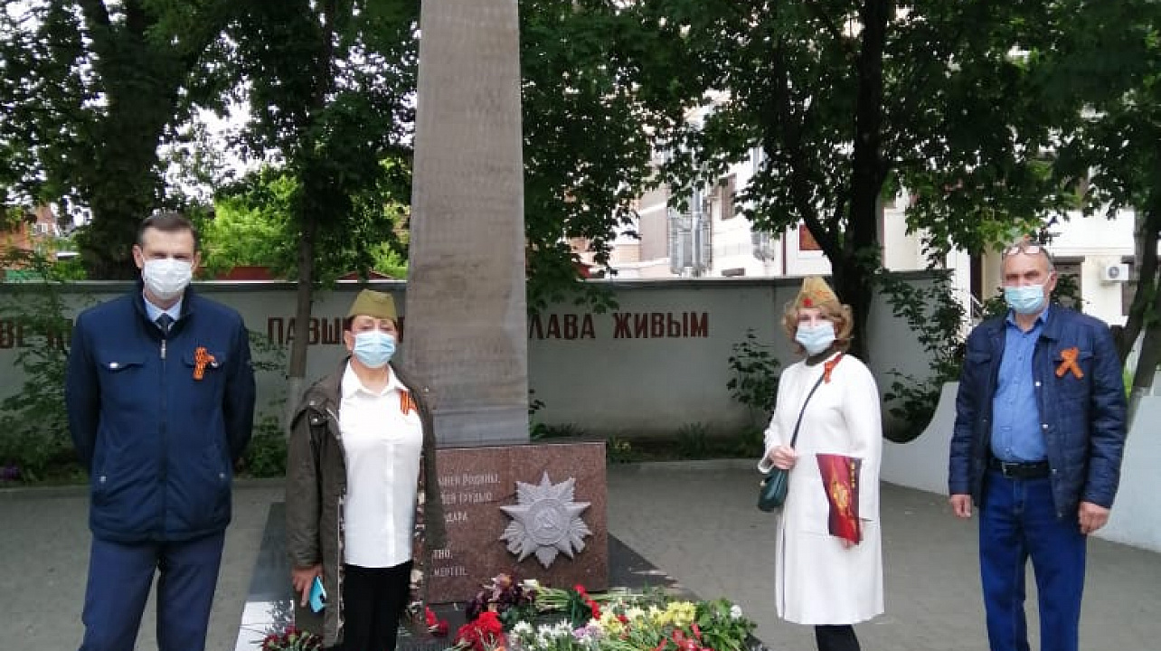 В Прикубанском округе отметили 75-летие победы