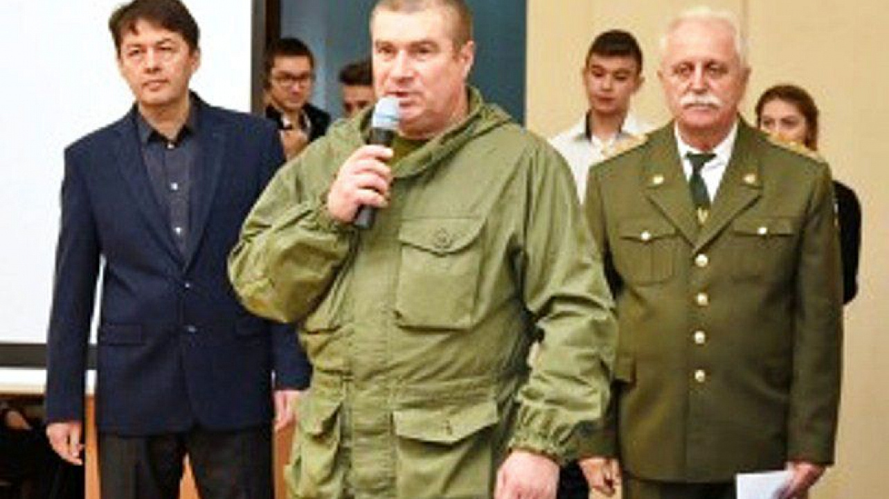 Открытие военно-патриотического месячника в Краснодарском монтажном техникуме