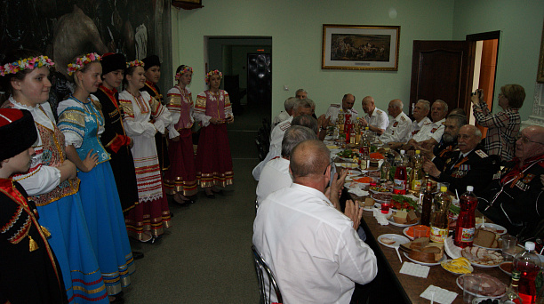 Прием ветеранов