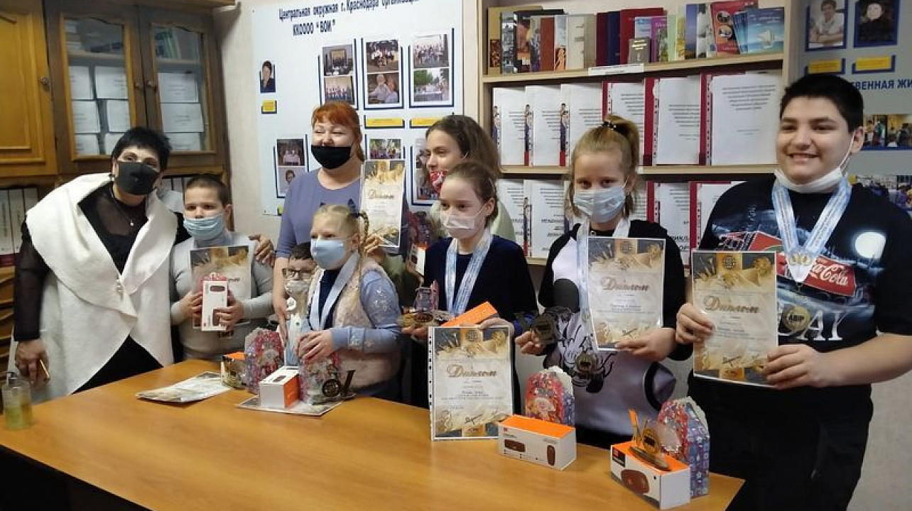 Дети общественной организации «ВОИ» Центрального округа стали призерами международного фестиваля