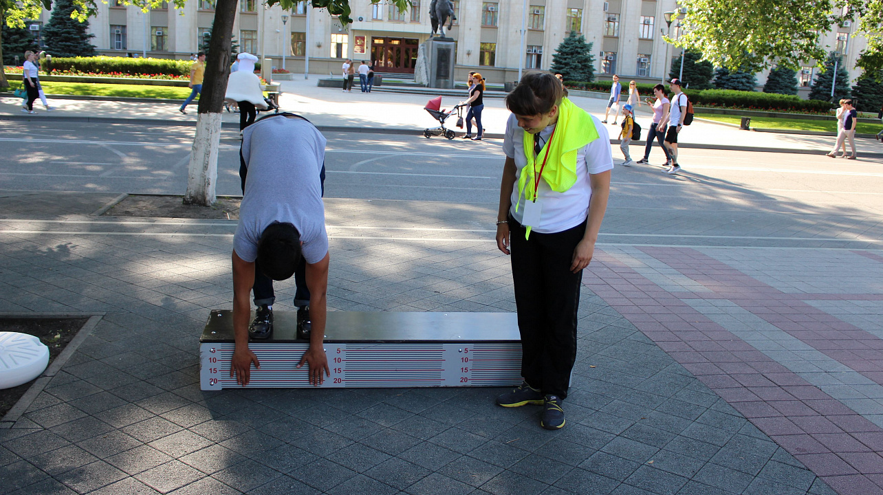 Фоторепортаж с интерактивной площадки ВФСК ГТО